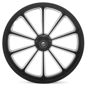 Harley Touring Bagger的摩托车前轮轮辋